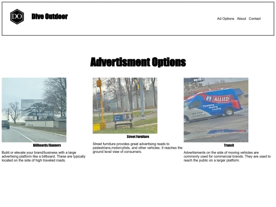 advertising screenshot