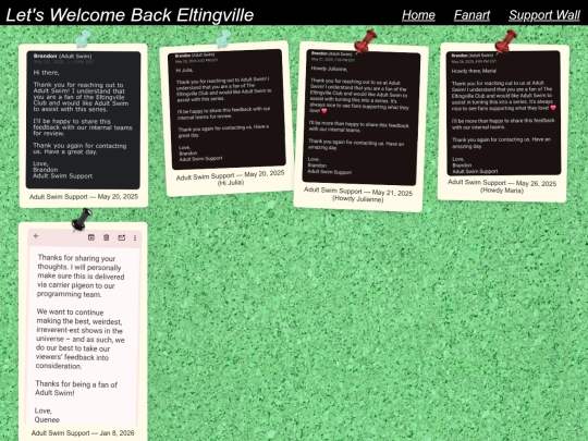 SupportWall screenshot