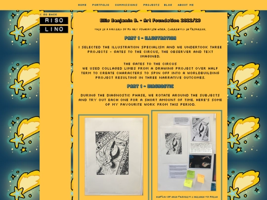 portfolio/artfoundation screenshot
