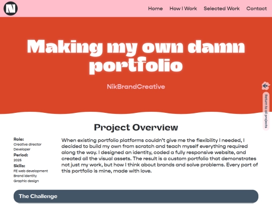 projects/making-my-own-damn-portfolio screenshot