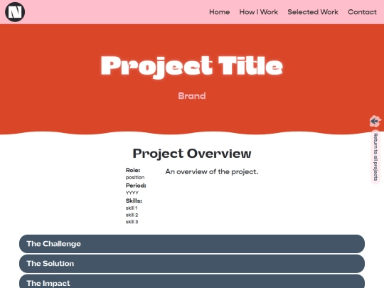 projects/project-template screenshot
