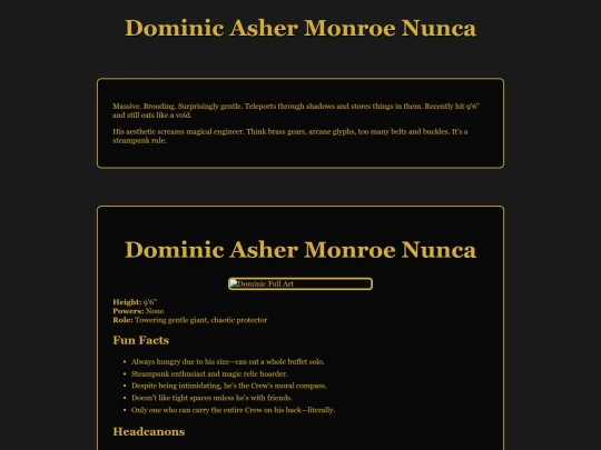 enden characters/dominic screenshot
