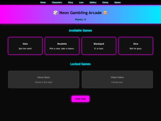 games/gambling/gambling_index screenshot