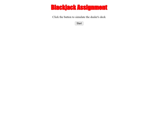 JavaScript/BlackjackAssignment/BlackjackAssignment screenshot