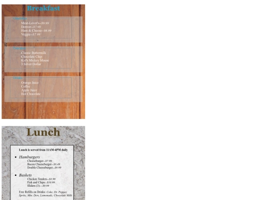 Restaraunt-Menu-Assignment/RestarauntMenuAssignment screenshot