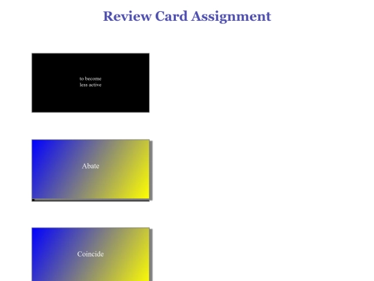 Review-Card_Assignment/ReviewCardAssignment screenshot