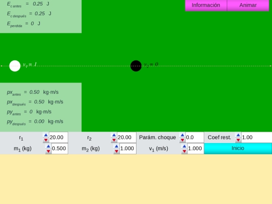 dinamica/choques2D2 screenshot