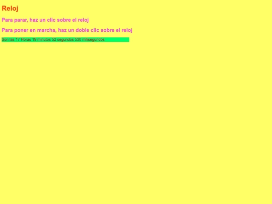 reloj screenshot
