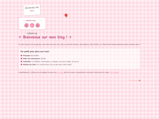 test screenshot