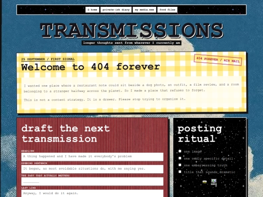 blog screenshot