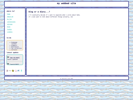 blog screenshot