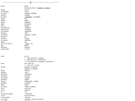 EnVoDictionary-20100830 screenshot
