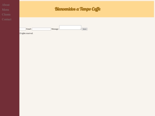 Restaurant/menutest screenshot