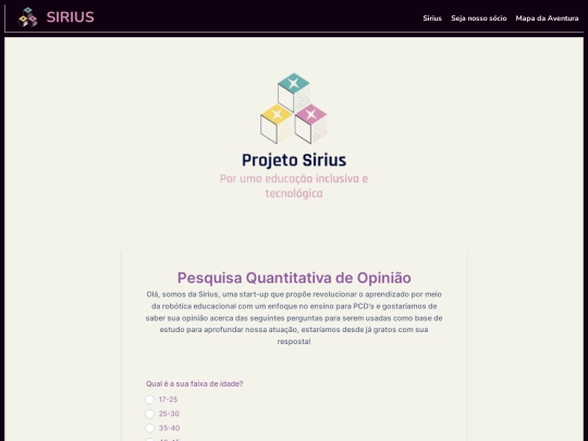 Sirius screenshot
