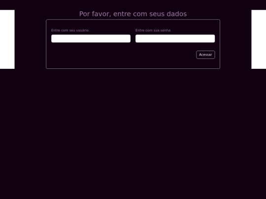 senha screenshot