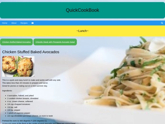 Lunch screenshot
