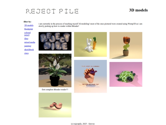 art-3dmodeling screenshot