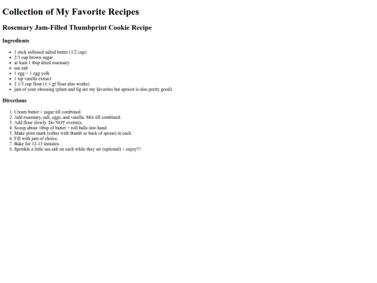 cookbook screenshot