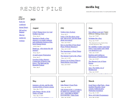 media-log screenshot
