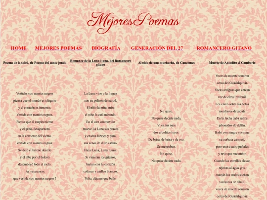pracs/ejercicio09/POEMAS screenshot