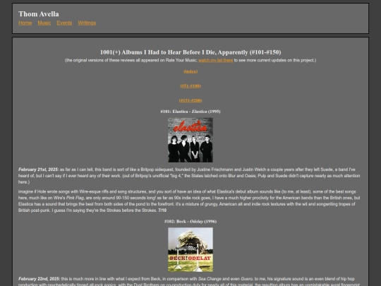 1001albums/101-150 screenshot