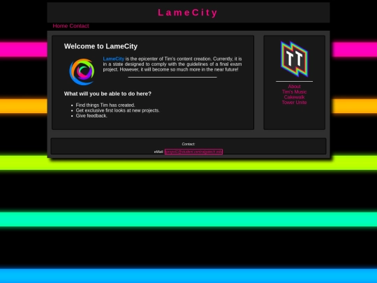 homepage screenshot