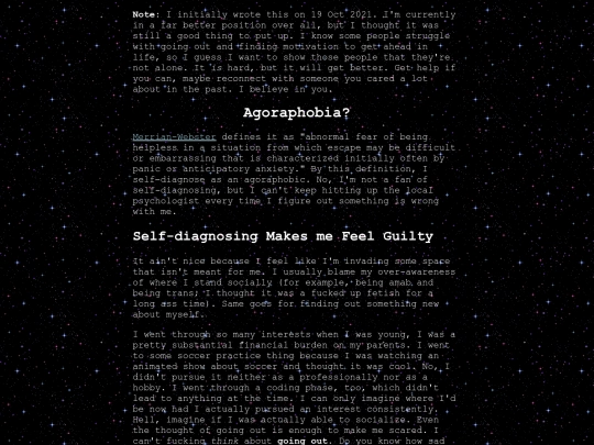 blog/agoraphobia screenshot