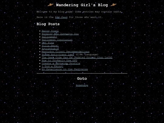 blog screenshot