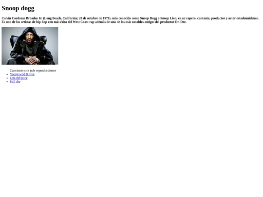 Rap/Americano/Snoopdogg screenshot