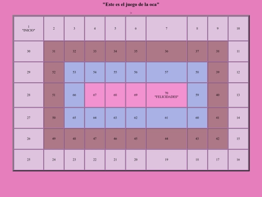 JUEGO DE LA OCA screenshot