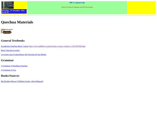 quechua screenshot