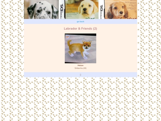 nintendogs/nintendogs2005/labradorandfriends2 screenshot