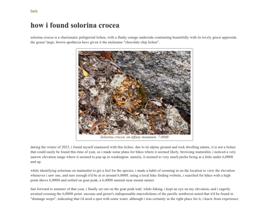 notes-on-nature/solorina-crocea screenshot