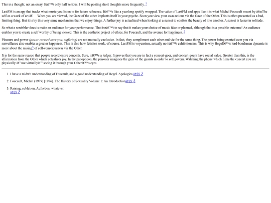 blog/foucault-and-lastfm screenshot