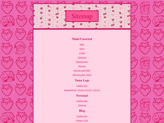 sitemap screenshot