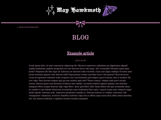 example-article screenshot
