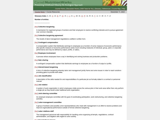 resources/glossary screenshot
