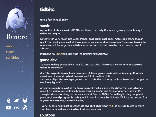 tidbits screenshot