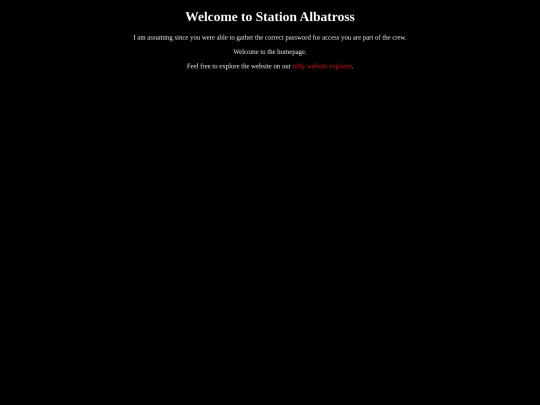 welcome screenshot