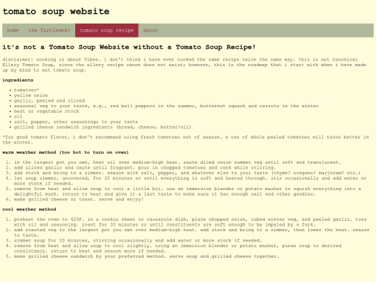 tomato-soup-recipe screenshot