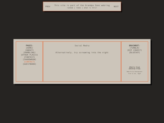 contact screenshot