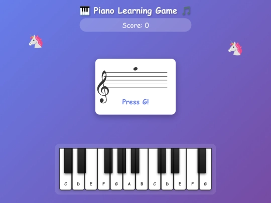 piano screenshot