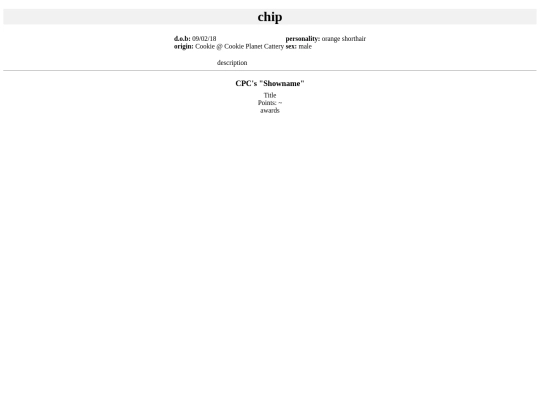 cats/oshie/chip screenshot