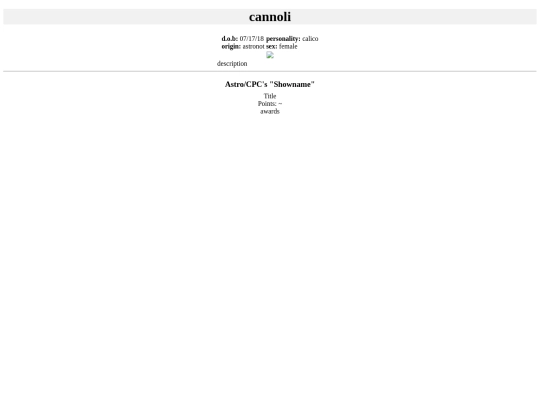 cats/owhex/cannoli screenshot