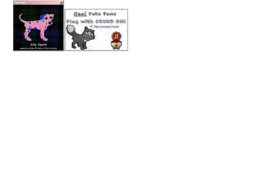 petz/links/webfun screenshot