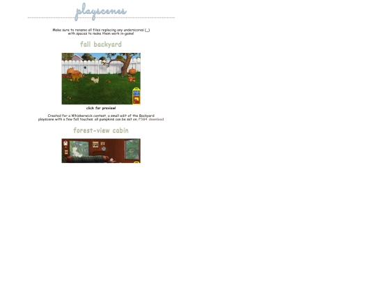 petz/resources/playscenes screenshot