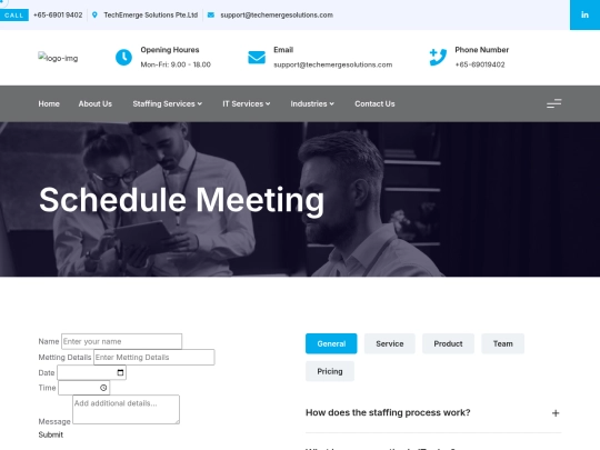 TechEmerge/meet screenshot