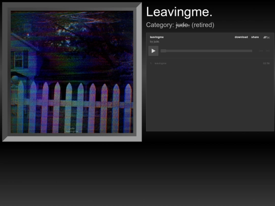 music/leavingme screenshot