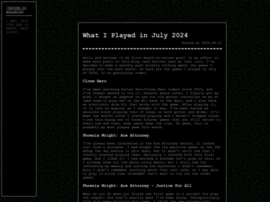 gamecorner/bulletin/2024-07-in-review screenshot