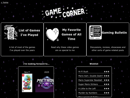 gamecorner screenshot